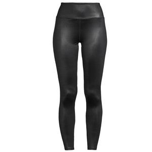 Addison Bay Faux Leather Ankle Cropped Leggings